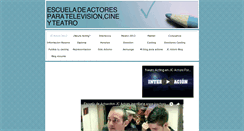 Desktop Screenshot of jcactors.es